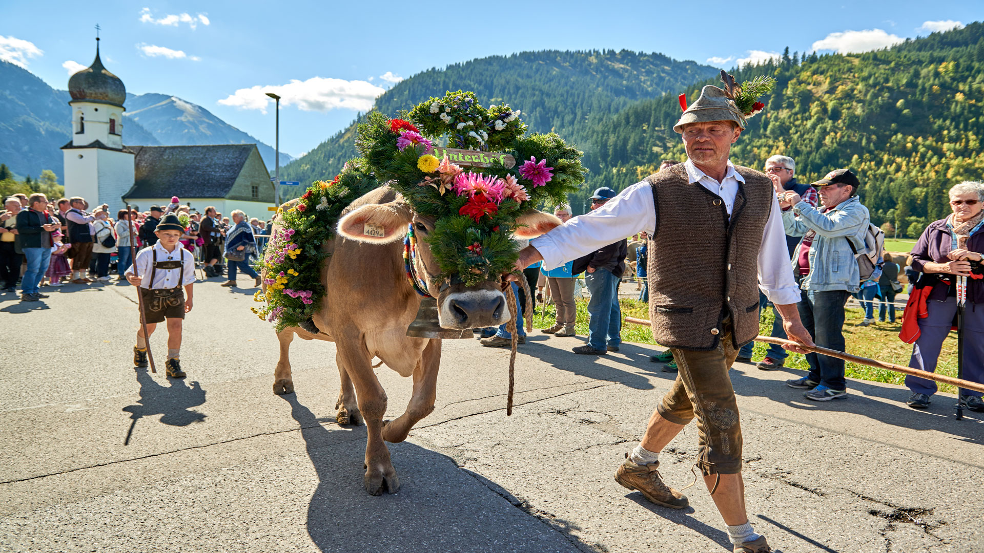 Brauchtum &amp; Kultur im Bäckergut - Die traditionellen Almabtriebe im Tannheimer Tal und benachbarten Allgäu
